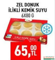 ZEL DONUK İLİKLİ KEMİK SUYU 6X80 G fiyat ve kampanya bilgisi